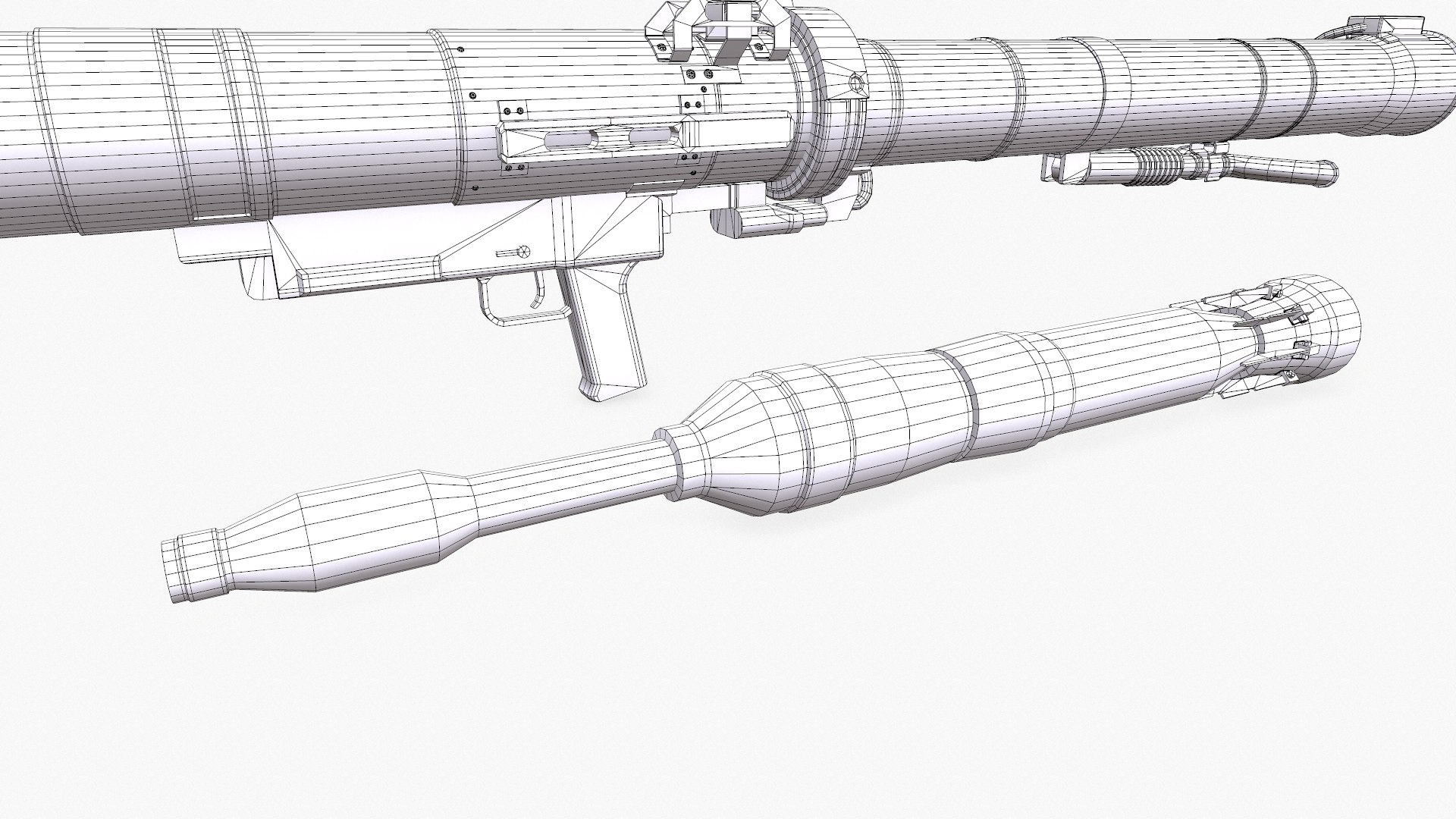 3D RPG-29 Low-poly PBR model - TurboSquid 2119906
