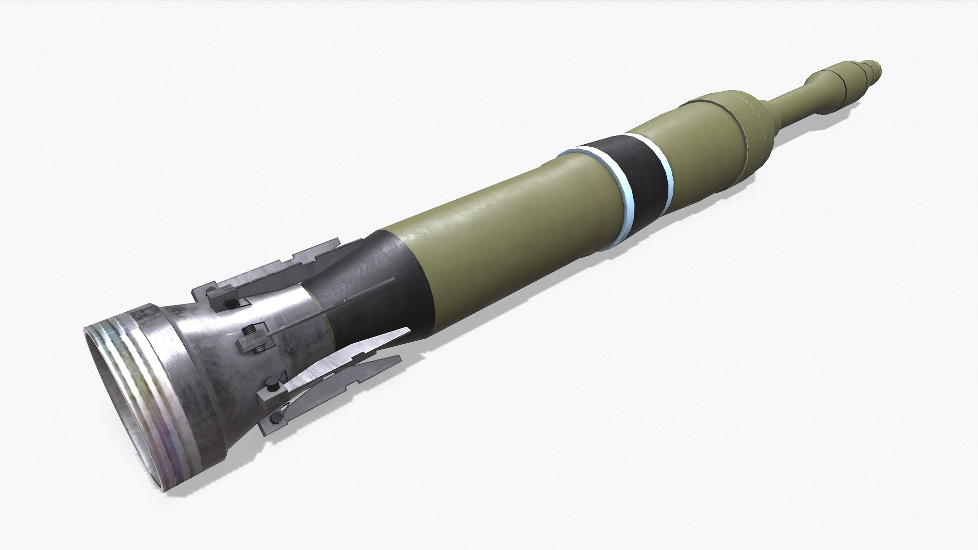 3D RPG-29 Low-poly PBR model - TurboSquid 2119906