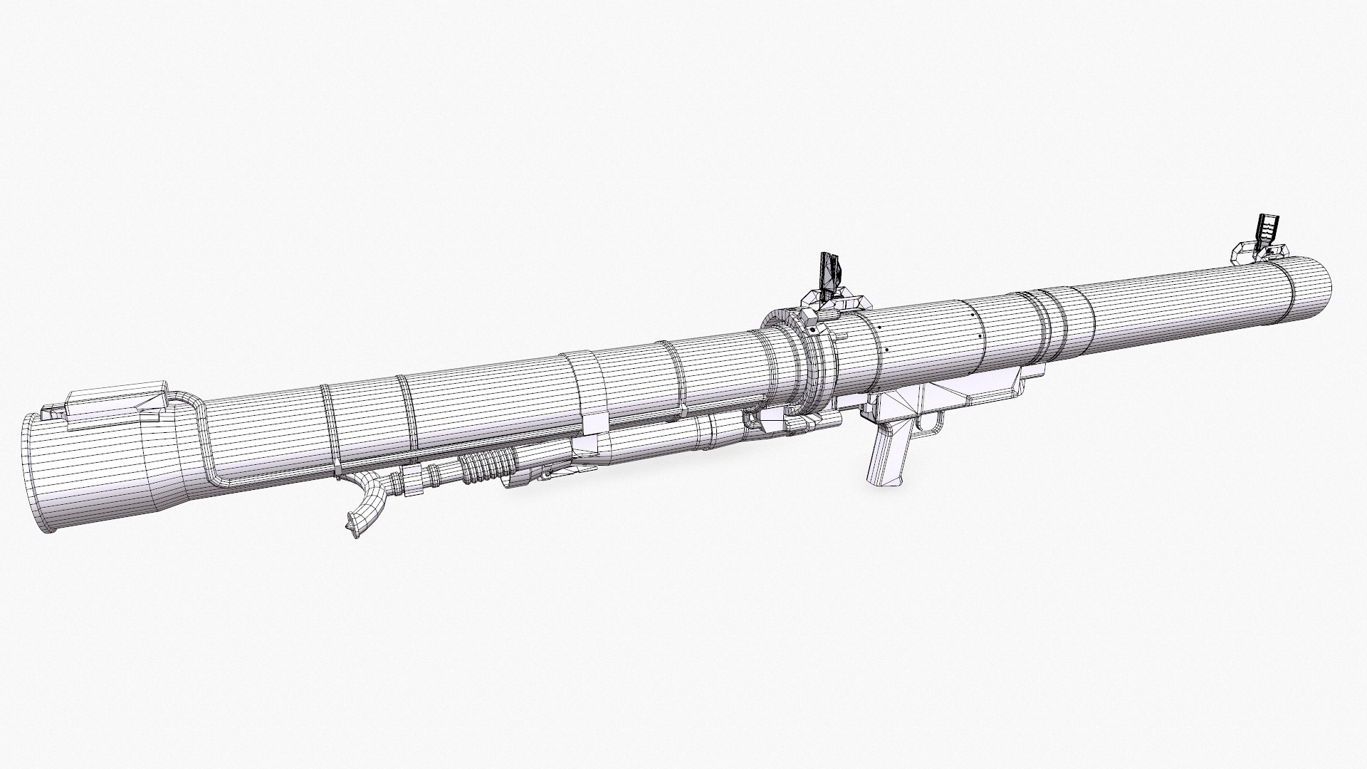 3D RPG-29 Low-poly PBR model - TurboSquid 2119906
