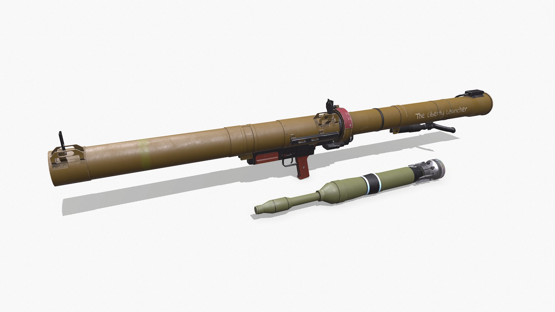 3D RPG-29 Low-poly PBR Model - TurboSquid 2119906