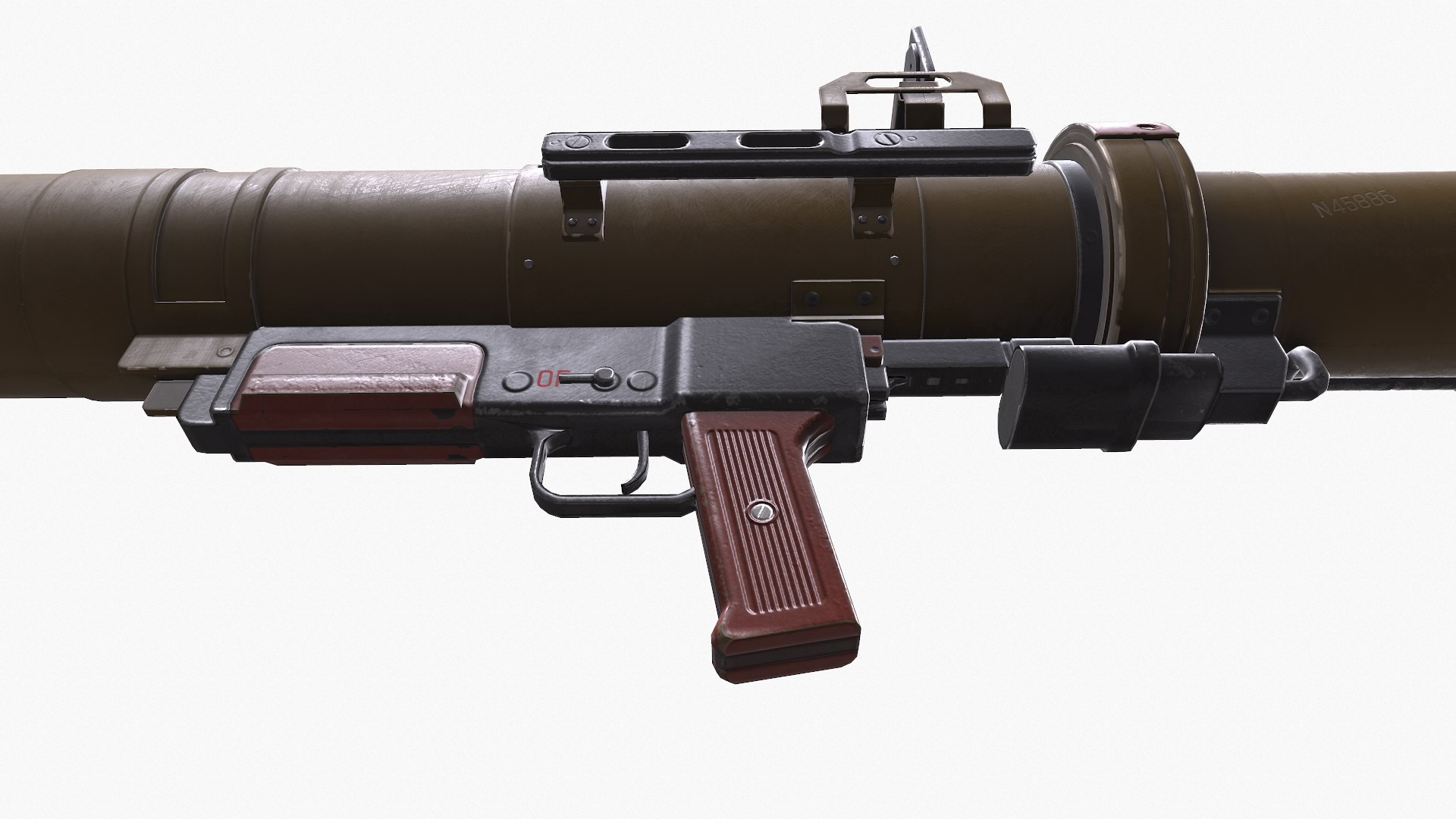 3D RPG-29 Low-poly PBR model - TurboSquid 2119906