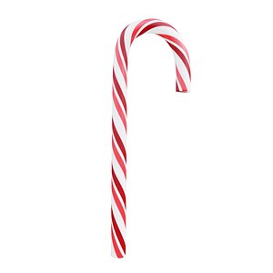 Candy cane red and white