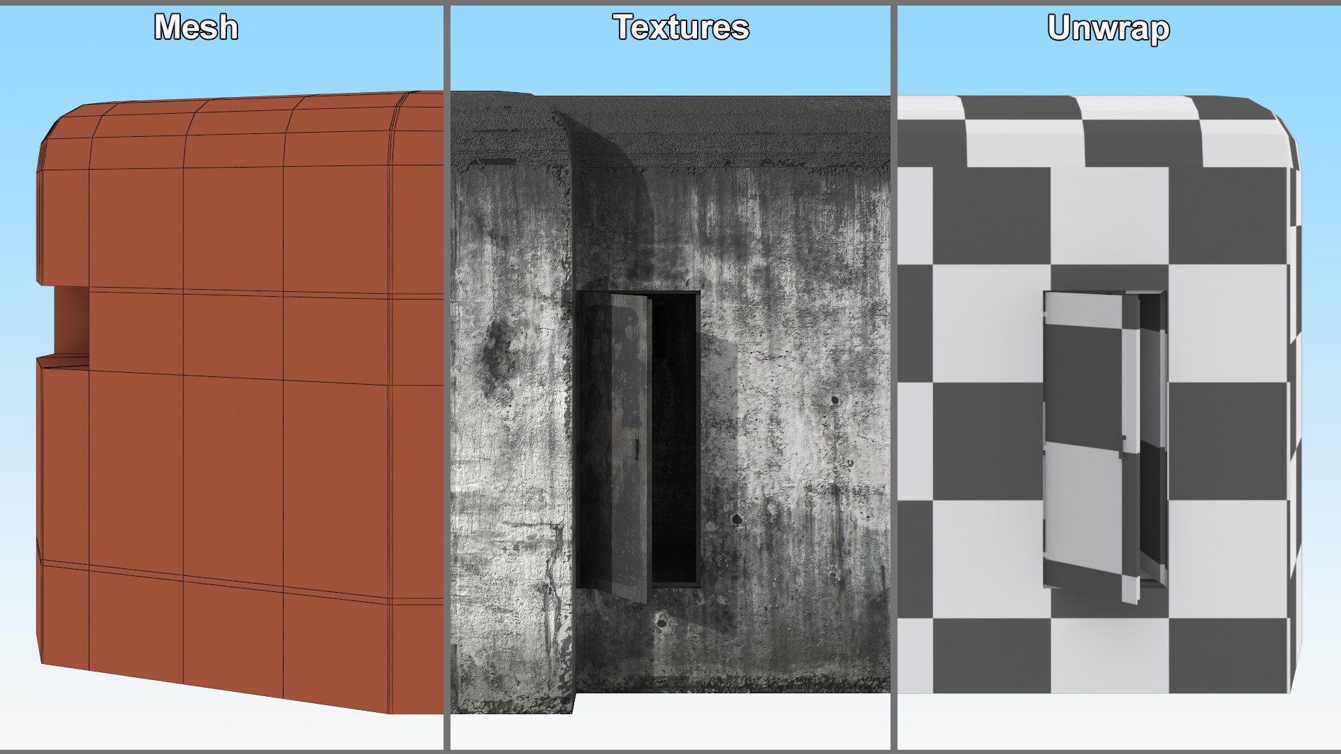 Compact Defensive Fortification Old 3D - TurboSquid 2423103