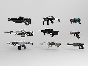 9 Modern Weapons Bundle