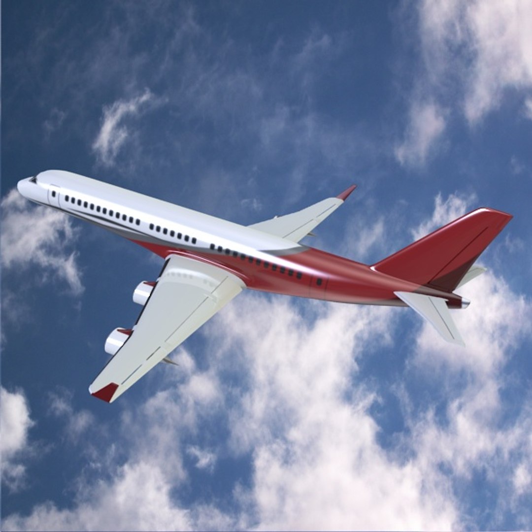 3d Commercial Airliner