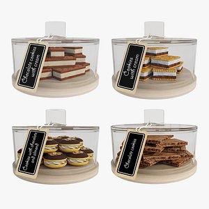 3D Cookie stands model