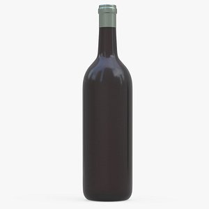 3D model Classic Wine Bottle