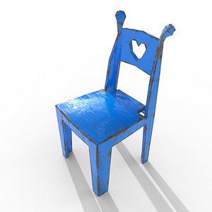 Rustic Heart Cabin Chair