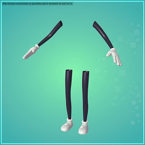 Cartoon Arms - Legs