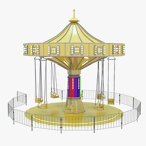 3D Swing Ride - Yellow