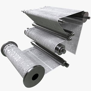 newspaper print process new 3d 3ds