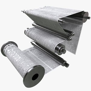 Newspaper Print Process