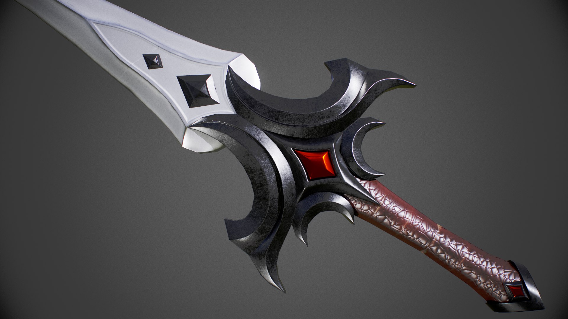 dark blade 3D Model in Melee 3DExport