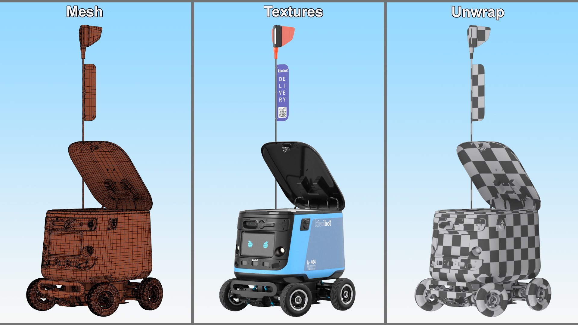 3D Cyan Delivery Robot Kiwibot Rigged https://p.turbosquid.com/ts-thumb/Xs/42l8zo/i5/cyandeliveryrobotkiwibotriggedmb3dmodel030/jpg/1721010391/1920x1080/fit_q87/2d31fbc17c86a1da493f565e9f03cc5d32865d31/cyandeliveryrobotkiwibotriggedmb3dmodel030.jpg