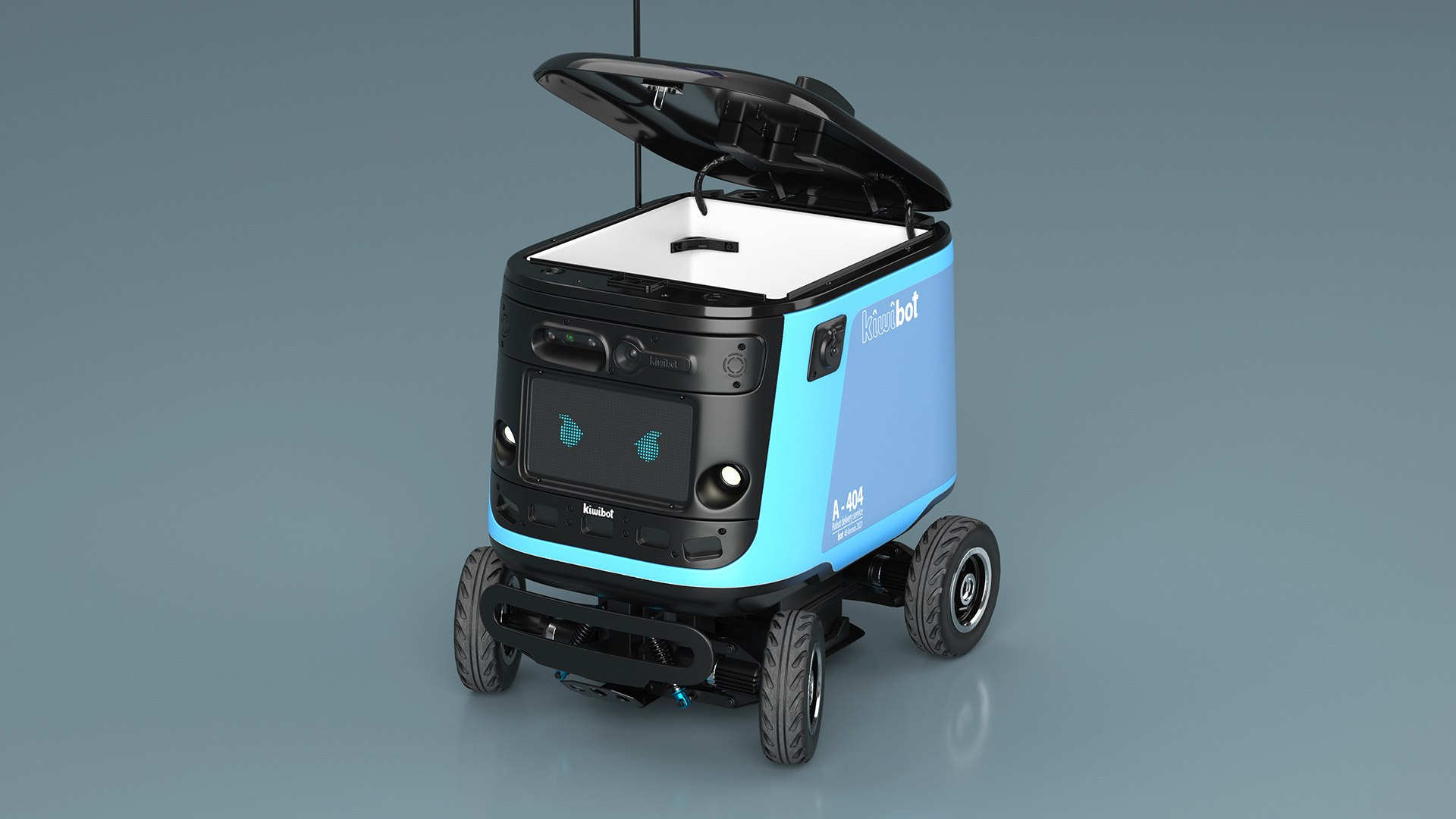 3D Cyan Delivery Robot Kiwibot Rigged https://p.turbosquid.com/ts-thumb/Xs/42l8zo/uX/cyandeliveryrobotkiwibotriggedmb3dmodel014/jpg/1721010336/1920x1080/fit_q87/92feb3a1d1a683f6244051e979ad8d405cb7c7ab/cyandeliveryrobotkiwibotriggedmb3dmodel014.jpg