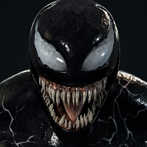 Venom Fan-Model/Rig for Cinema 4D 2.04