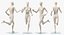 Mannequin Femme Rigged pour Maya