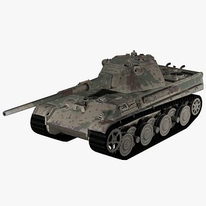 Panther II 3D model