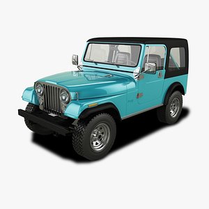 3D Jeep CJ-7