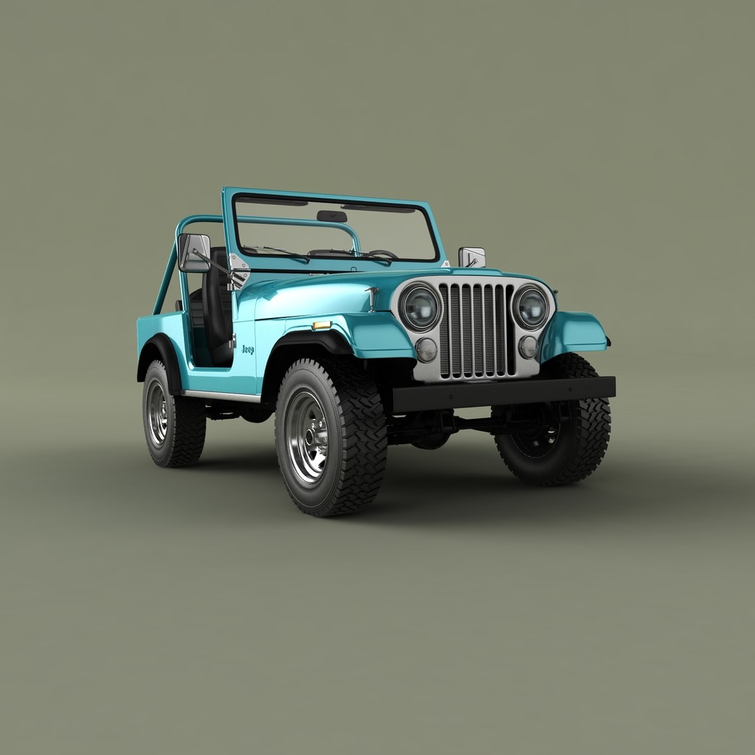 3D Jeep CJ-7 https://p.turbosquid.com/ts-thumb/Xs/9WbwPk/ig/cj79a/jpg/1700485711/1920x1080/fit_q87/67f4dc477dc7ec7ffde181f74ce2488ea5dafea4/cj79a.jpg