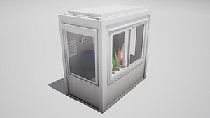 Racetrack Cabin model