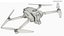 Drone de levés topographiques professionnel UAV noir équipé