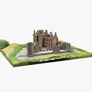 3D Caerlaverock Castle