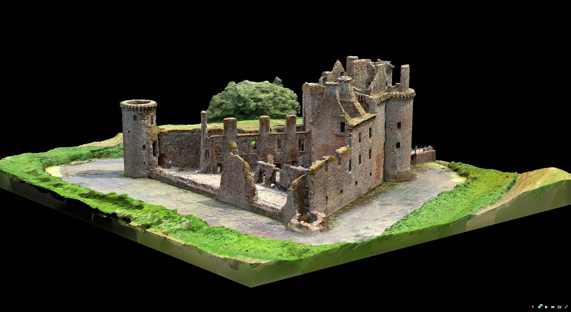 3D Caerlaverock Castle https://p.turbosquid.com/ts-thumb/Xs/JGjo4K/x6/preview5/png/1777713666/1920x1080/fit_q87/a864fbce2bc93497ef4f346d5150bd452e0e50fd/preview5.jpg