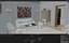 3D Modern Classic Apartment Interior Scene