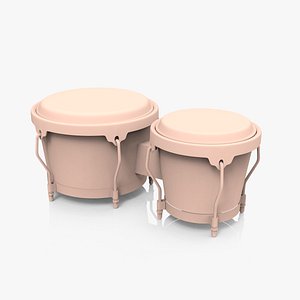 Bongo Drum 3D model