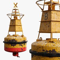 Marine Navigation Buoy Old