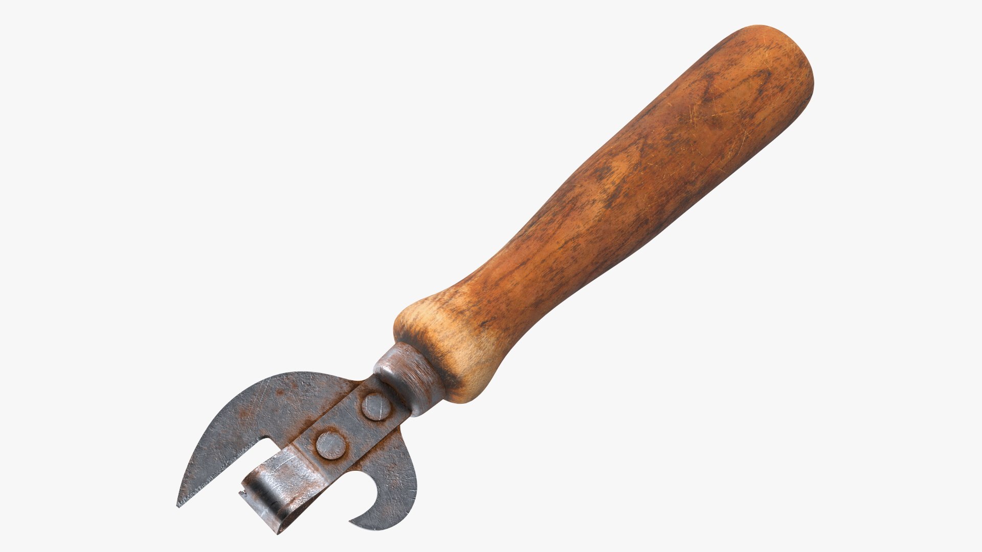 Old Can Opener 3D model preview