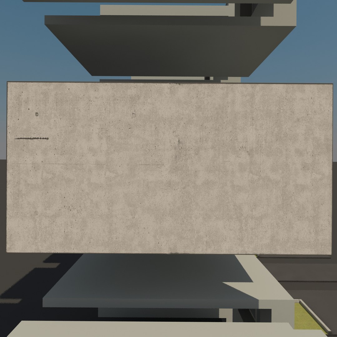 panel building soviet union 3d model