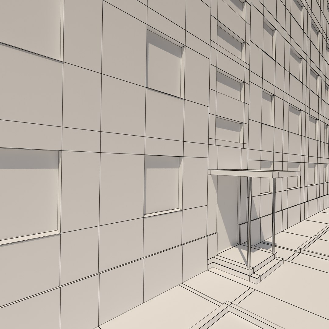 panel building soviet union 3d model