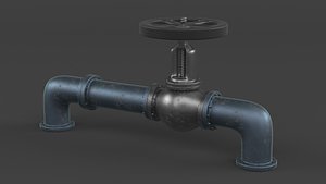 3D Gas Pipe model