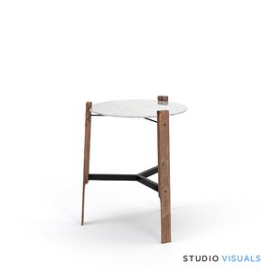 Blu Dot Free Range Marble Side Table VR