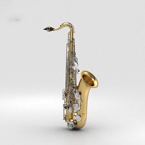 saxophone yamaha yts-26 3D model