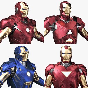Iron Man Pack 02   4 in 1