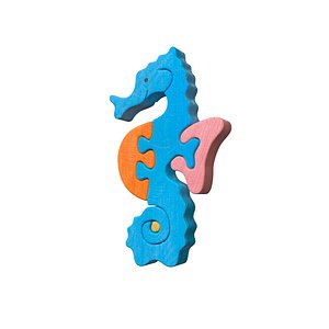 Puzzle Seahorse model
