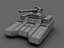 Sci-fi Howitzer Tank