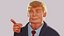 Trump Caricature with Bendy Bone Facial Rig