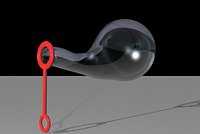 3d Bubble with Wand