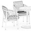 Ginestra outdoor chairs and Briscola table