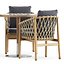 Ginestra outdoor chairs and Briscola table