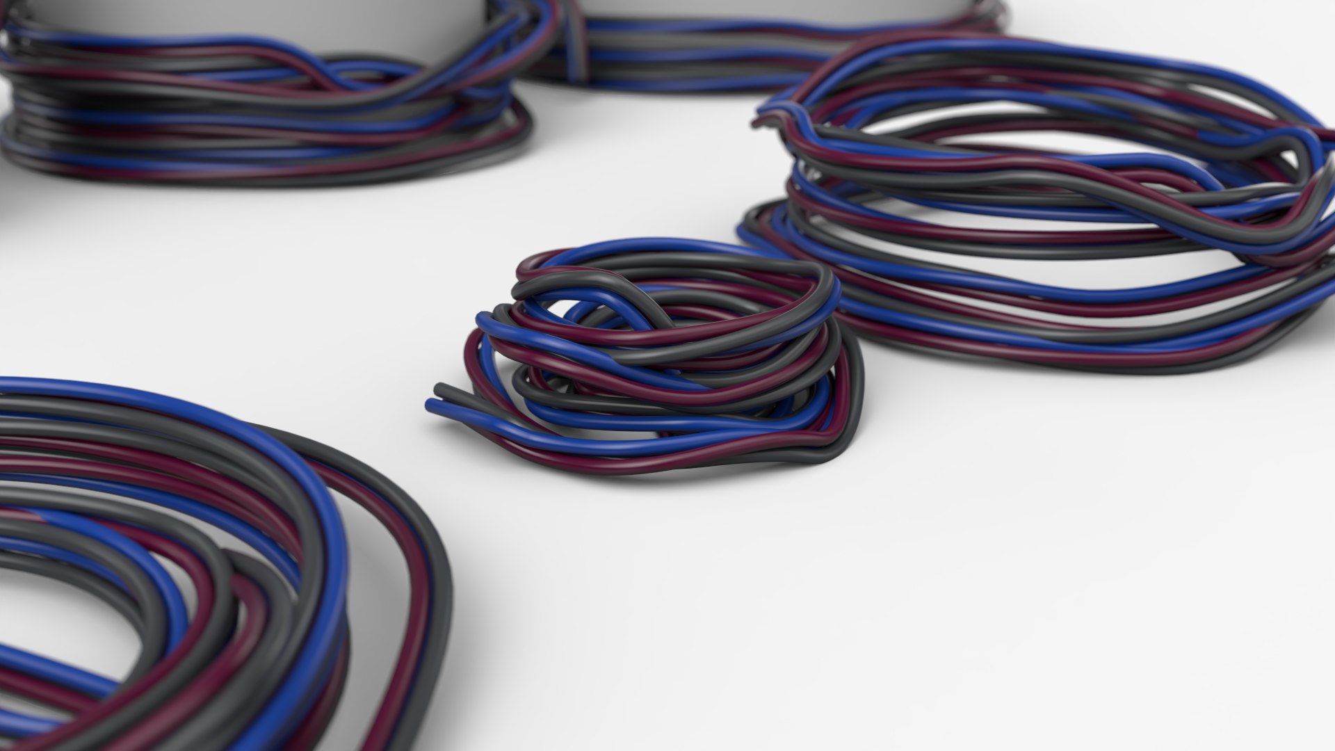 Cable Collection 3D - TurboSquid 1967819