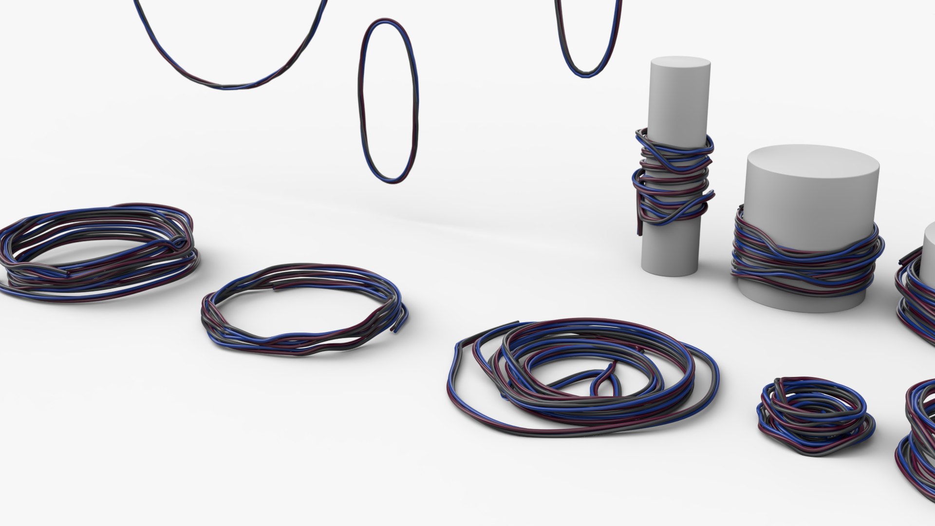 Cable Collection 3D - TurboSquid 1967819