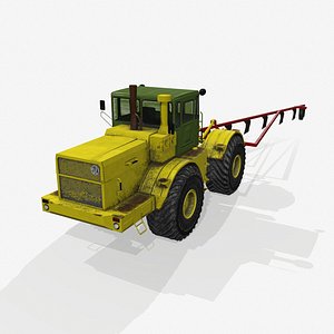 tractor vehicle 3D model