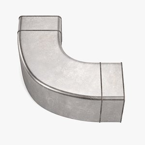 square pipe 3d obj