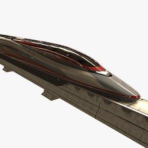 Train Maglev 3D