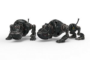 Cyborg Robot Dog